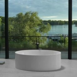 BetteEve Oval Silhouette Freistehende Badewanne 180 X 100 Cm