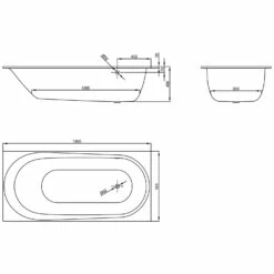 Bette Comodo Rechteck-Badewanne 190 X 90 Cm, Überlauf Hinten Mit Antirutsch Sense Und Griffbohrungen -Wanne Verkaufsladen bette badewannen rechteckbadewannen comodo 190 x 10458743