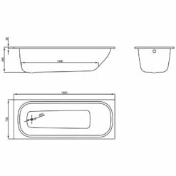Bette Classic Badewanne 180 X 70 X 45 Cm -Wanne Verkaufsladen bette classic badewanne 180 70 45 cm 2117827
