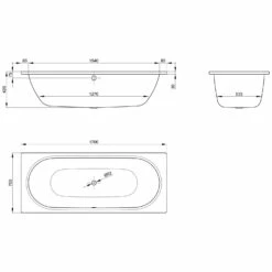 Bette Starlet Badewanne 170 X 70 Cm -Wanne Verkaufsladen bette starlet badewanne 170 0 x 70 0 cm 2117902