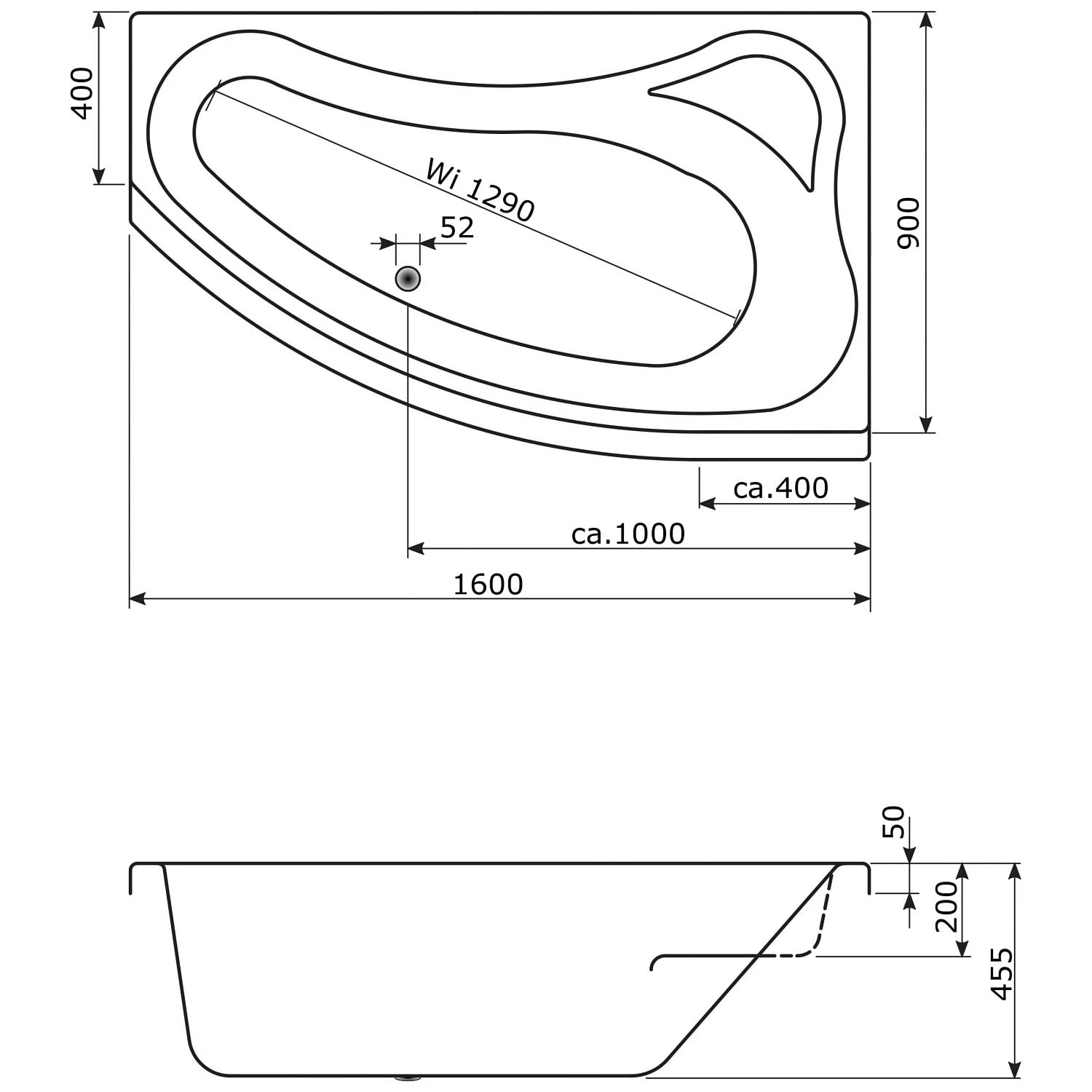 Caribia Mini Corner Premium Whirlpool 160 X 90 Cm Mit Schürze, Für Ecke Rechts 6 Caribia Mini Corner Premium Whirlpool 160 X 90 Cm Mit Schürze, Für Ecke Rechts – Bild 4