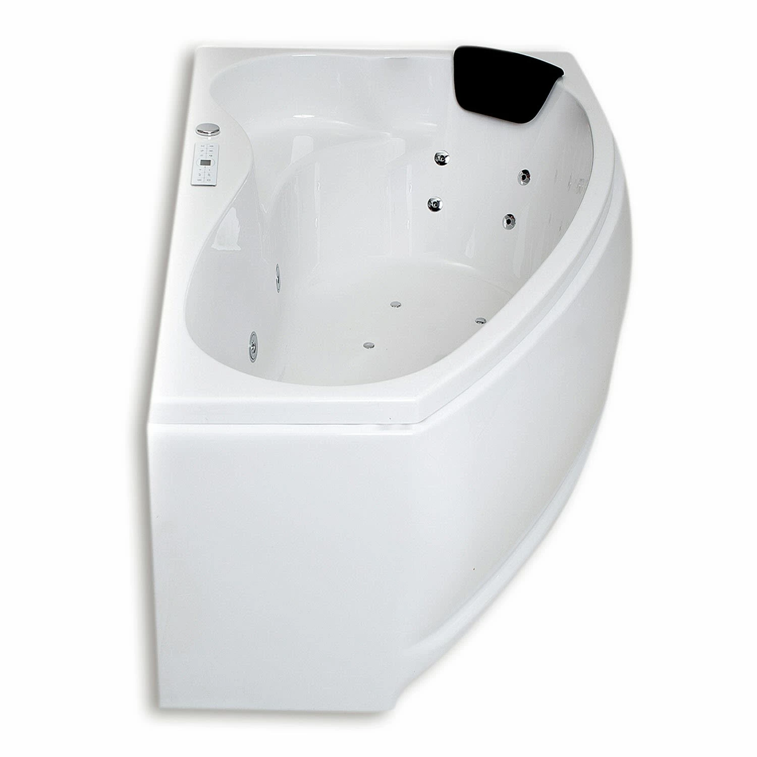 Caribia Mini Corner Premium Whirlpool 160 X 90 Cm Mit Schürze, Für Ecke Rechts 5 Caribia Mini Corner Premium Whirlpool 160 X 90 Cm Mit Schürze, Für Ecke Rechts – Bild 3