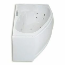 Caribia Mini Corner Premium Whirlpool 160 X 90 Cm Ohne Schürze, Für Ecke Rechts -Wanne Verkaufsladen caribia badewannen eck mini corner premium 5954875