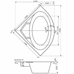 Caribia Rio Premium Whirlpool 130 X 130 Cm Mit Schürze 10 Caribia Rio Premium Whirlpool 130 X 130 Cm Mit Schürze -Wanne Verkaufsladen caribia badewannen eck rio premium whirlpool 5927935