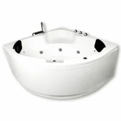 Caribia Rio Premium Whirlpool 150 X 150 Cm Ohne Schürze -Wanne Verkaufsladen caribia badewannen eck rio premium whirlpool 5954539