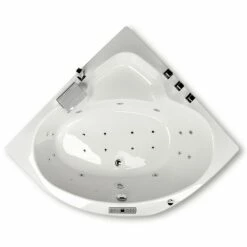 Caribia Rio Premium Whirlpool 130 X 130 Cm Mit Schürze 9 Caribia Rio Premium Whirlpool 130 X 130 Cm Mit Schürze -Wanne Verkaufsladen caribia badewannen eck rio premium whirlpool 5954692