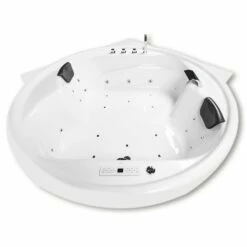 Caribia Vidal Premium Whirlpool 186 X 186 Cm Ohne Schürze, Eck