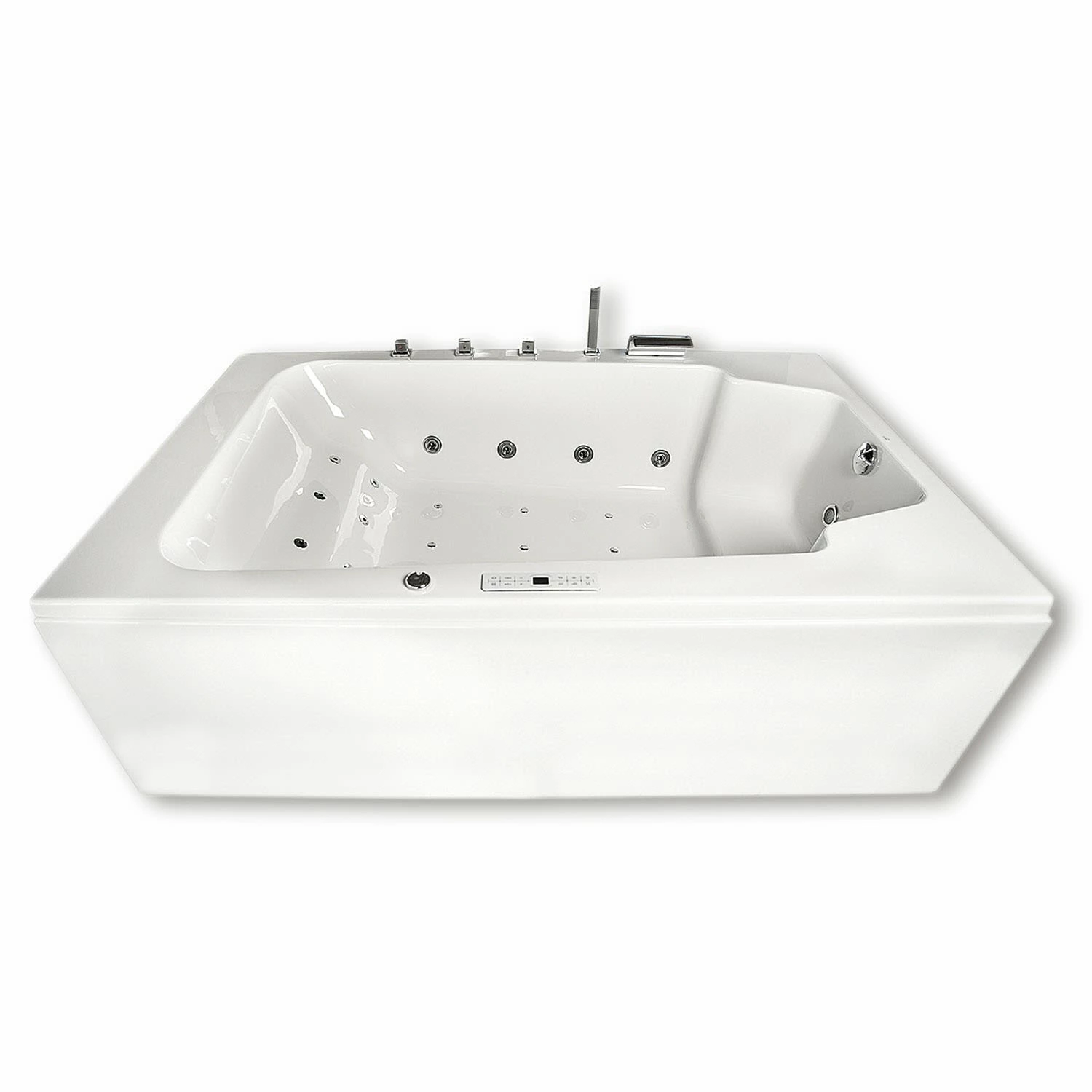 Caribia Classic Premium Whirlpool 190 X 120 Cm Mit Schürze 8 Caribia Classic Premium Whirlpool 190 X 120 Cm Mit Schürze – Bild 6