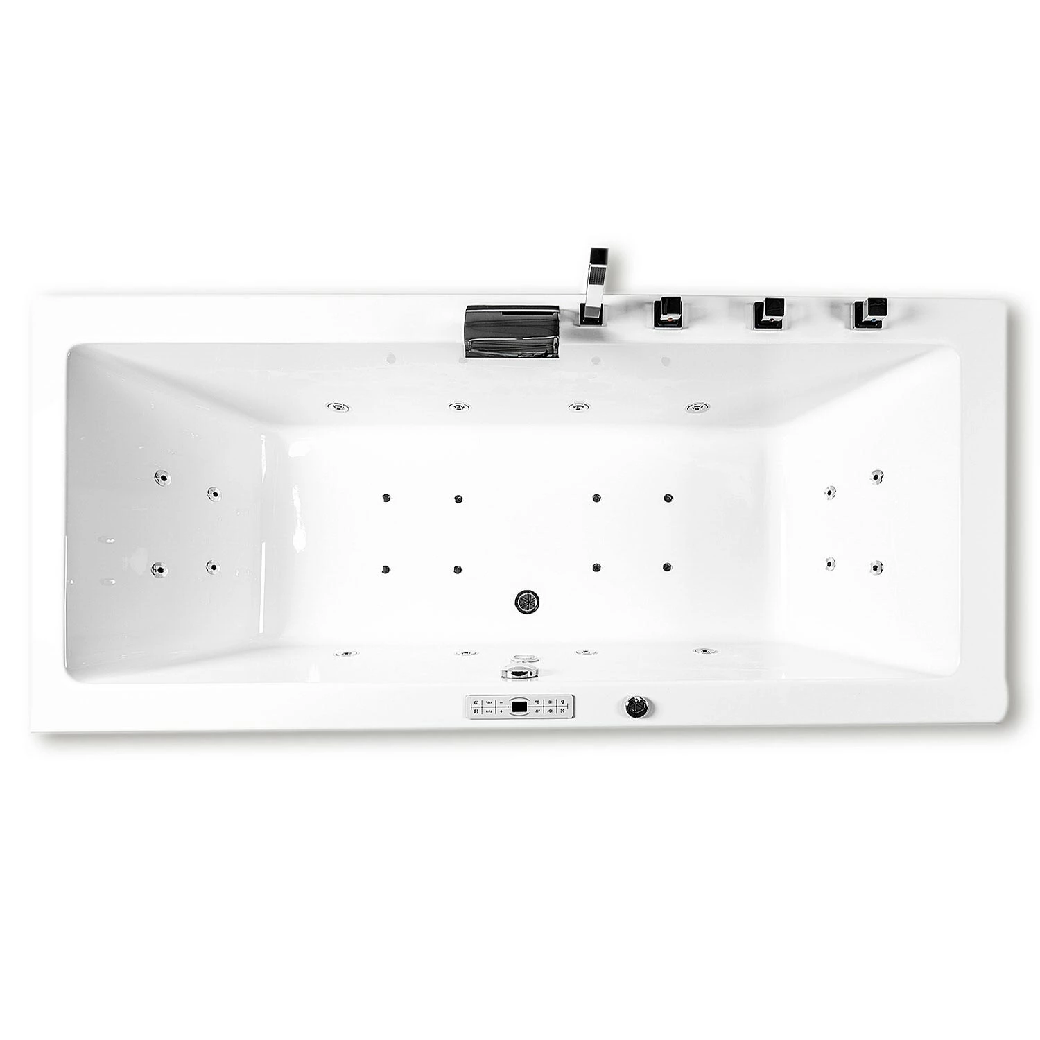 Caribia X-Tube Premium Whirlpool 190 X 90 Cm Ohne Schürze 4 Caribia X-Tube Premium Whirlpool 190 X 90 Cm Ohne Schürze – Bild 2