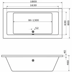 Caribia X-Tube Badewanne 180 X 80 Cm Mit Schürze -Wanne Verkaufsladen caribia badewannen x tube 180 cm 9184992