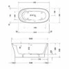 Duravit Cape Cod Badewanne Freistehend 165 X 78 Cm -Wanne Verkaufsladen duravit badewannen cape cod freistehend 165 4369745