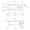 Duravit Qatego Rechteck-Whirlwanne Mit Combi-System L 170 X 70 Cm, Einbauversion -Wanne Verkaufsladen duravit qatego badewannen whirlwannen rechteck mit 11080381