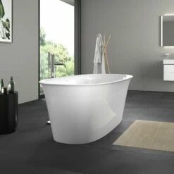 Duravit White Tulip Badewanne Freistehend 180 X 90 Cm -Wanne Verkaufsladen duravit white tulip badewannen freistehend 180 10978954