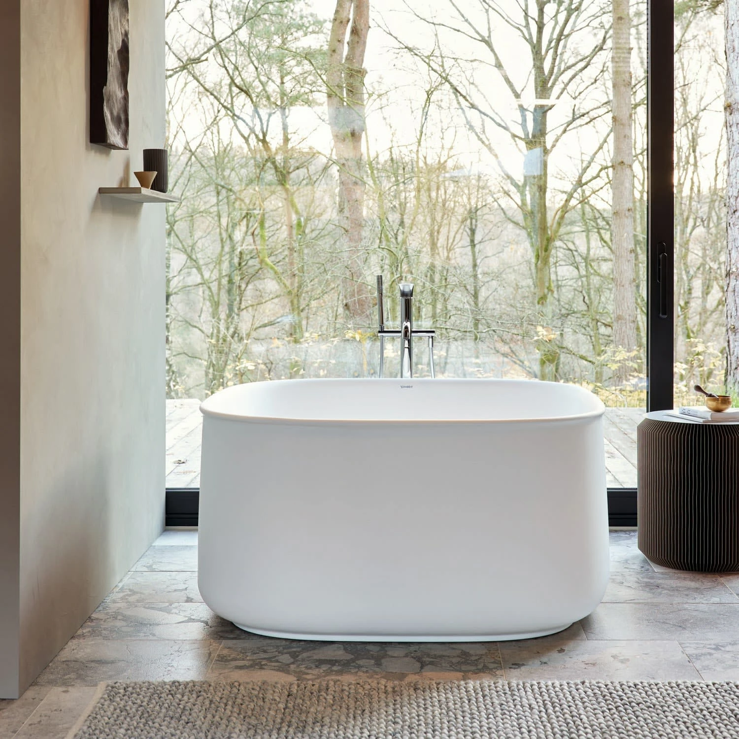 Duravit Zencha Freistehende Badewanne 125 X 125 Cm 5 Duravit Zencha Freistehende Badewanne 125 X 125 Cm – Bild 3