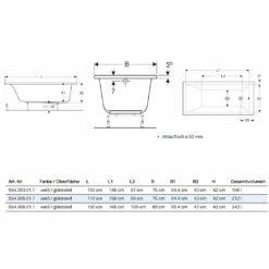 Geberit Renova Plan Rechteckbadewanne 160 X 75 Cm -Wanne Verkaufsladen geberit badkeramik und badmoebel renova plan 3973808
