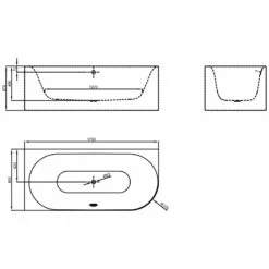 Bette Lux Oval IV Silhouette Eckbadewanne 175 X 80 Cm 7 Bette Lux Oval IV Silhouette Eckbadewanne 175 X 80 Cm -Wanne Verkaufsladen hersteller bette badewannen eckbadewannen lux oval 2118220