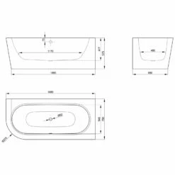 Bette Starlet V Silhouette Eckbadewanne 165 X 75 Cm -Wanne Verkaufsladen hersteller bette badewannen eckbadewannen starlet v 2118547