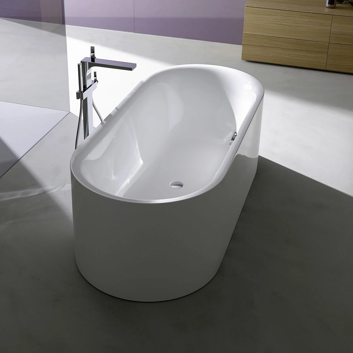 Bette LUX Oval Silhouette Freistehende Badewanne 180 X 80 Cm 4 Bette LUX Oval Silhouette Freistehende Badewanne 180 X 80 Cm – Bild 2
