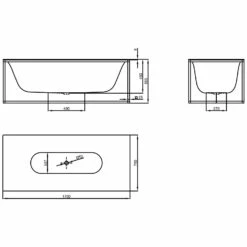 Bette LUX Shape Freistehende Badewanne 170 X 75 Cm -Wanne Verkaufsladen hersteller bette badewannen freistehende lux shape 2118292