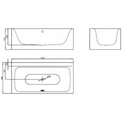 Bette LUX Silhouette Side Freistehende Badewanne 170 X 85 Cm -Wanne Verkaufsladen hersteller bette badewannen freistehende lux silhouette 2118313