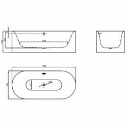 Bette LUX Oval Silhouette Freistehende Badewanne 170 X 75 Cm -Wanne Verkaufsladen hersteller bette badewannen freistehende lux silhouette 2118346