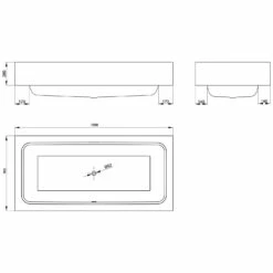 Bette One Highline Wanne 190 X 90 Cm -Wanne Verkaufsladen hersteller bette badewannen freistehende one highline 2118127
