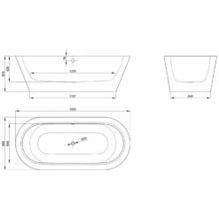 Bette Starlet Oval Silhouette Badewanne 185 X 85 Cm -Wanne Verkaufsladen hersteller bette badewannen freistehende starlet oval 2118019