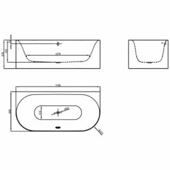 Bette Lux Oval I Silhouette Badewanne 170 X 80 Cm -Wanne Verkaufsladen hersteller bette badewannen halbrundbadewannen lux oval 2118187