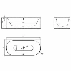 Bette Lux Oval I Silhouette Badewanne 180 X 85 Cm -Wanne Verkaufsladen hersteller bette badewannen halbrundbadewannen lux oval 2118190