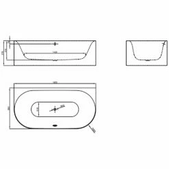 Bette Lux Oval I Silhouette Badewanne 190 X 95 Cm -Wanne Verkaufsladen hersteller bette badewannen halbrundbadewannen lux oval 2118193