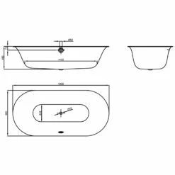 Bette Lux Oval-Wanne 190 X 90 Cm -Wanne Verkaufsladen hersteller bette badewannen ovalbadewannen lux 190 2118361