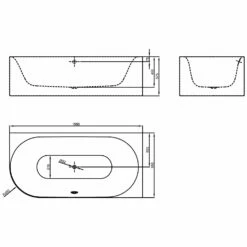 Bette Lux Oval V Silhouette Badewanne 195 X 95 Cm -Wanne Verkaufsladen hersteller bette badewannen ovalbadewannen lux silhouette 2118256