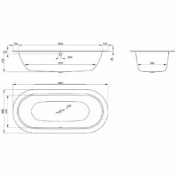 Bette Starlet Oval-Wanne 185 X 85 Cm Mit Griffbohrung 7 Bette Starlet Oval-Wanne 185 X 85 Cm Mit Griffbohrung -Wanne Verkaufsladen hersteller bette badewannen ovalbadewannen starlet 185 2118016