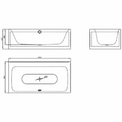 Bette Lux V Silhouette Side Eckbadewanne 180 X 90 Cm -Wanne Verkaufsladen hersteller bette badewannen rechteckwanne lux iv links 2118322