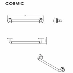 COSMIC Architect Wannengriff 45 Cm