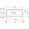 Duravit Happy D2 Rechteck Whirlwanne 160 X 70 Cm Mit Combi-System E, Rückenschräge Links -Wanne Verkaufsladen hersteller duravit badewannen happy 2 whirlwannen 957823