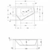 Duravit Paiova 5-Eck Badewanne Links, Einbauversion 190 X 140 Cm -Wanne Verkaufsladen hersteller duravit badewannen paiova 5 eck 735301