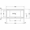 Duravit Starck Rechteck Whirlwanne 180 X 90 Cm Mit Combi-System E, Zwei Rückenschrägen -Wanne Verkaufsladen hersteller duravit badewannen starck whirlwannen whirlpools 957270