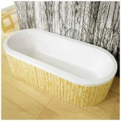 DUSCHOLUX Prime-Line 259 Ovalwanne 200 X 90 Cm