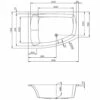 Hoesch Largo Eck-Badewanne 180 X 130 Cm Linke Ausführung -Wanne Verkaufsladen hersteller hoesch badewannen eckbadewannen largo 180 598005