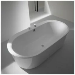 Hoesch Foster Oval-Badewanne 190 X 98 Cm Freistehend Mit Außenverkleidung