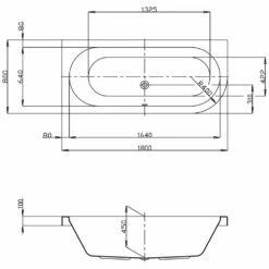 Hoesch Happy D. Eck-Badewanne 180 X 80 Cm Linke Ausführung Ohne Schürze