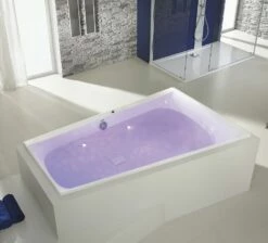 Hoesch Thasos Eckbadewanne 175 X 110 Cm Rechte Ausführung, 4 LED Scheinwerfern, InvisibleSound -Wanne Verkaufsladen hersteller hoesch badewannen whirlpools eckbadewannen thasos 1933189