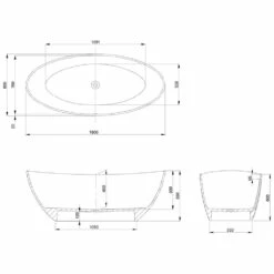 Hoesch Namur Oval-Badewanne 180 X 80 Cm Freistehend 7 Hoesch Namur Oval-Badewanne 180 X 80 Cm Freistehend -Wanne Verkaufsladen hersteller hoesch badewannen whirlpools freistehende namur 1027422