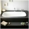 Hoesch SingleBath Uno Oval Einbaubadewanne -Wanne Verkaufsladen hersteller hoesch badewannen whirlpools singlebath uno 548434