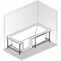 HSK Dusch-Badewanne Dobla 170 Cm Einstieg Links -Wanne Verkaufsladen hersteller hsk duschbadewanne dobla 170 cm 868383