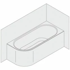 Kaldewei Meisterstück Centro Duo 1 Links 1129 Badewanne 170 X 75 Cm, Mit Füllfunktion Und Lochbohrungen