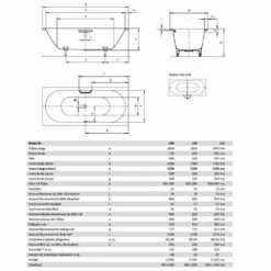 Kaldewei Classic Duo 109 Badewanne 180 X 75 Cm
