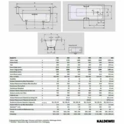 Kaldewei Puro 655 Badewanne 180 X 80 Cm Mit Griffbohrung, Vollantislip Und Schwalleinlauf