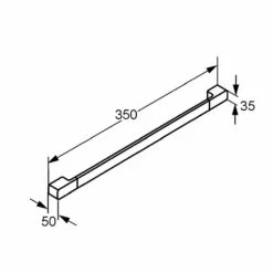 Kludi E2 Wannengriff